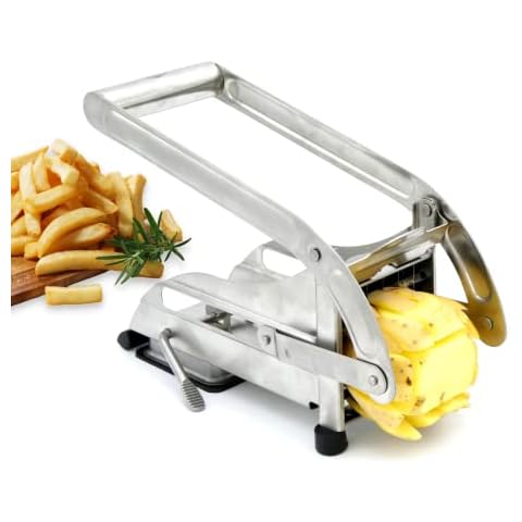 ICO Pommesschneider aus Edelstahl, Professioneller Kartoffelschneider Cover