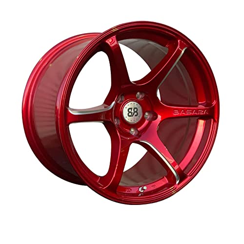 Amazon | BASARA WHEELS 18インチホイール 9.5J/ET15/5H114.3PCD CANDY  