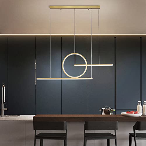 Suspension LED réglable avec éclairage dimmable pour changer l'ambiance du salon