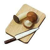 Mini jouets de décoration de cuisine : créez des scènes plus réalistes avec des détails de légumes sur la planche à découper et ajoutez de la couleur à votre décoration de maison miniature, bricolage de champignons