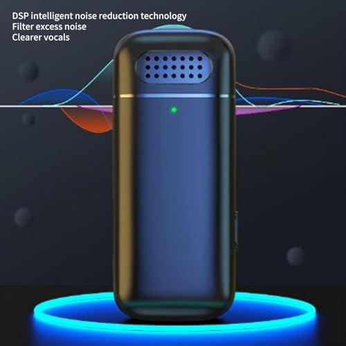 Image of coku CK06 Wireless Mic for YouTube, Lavalier Microphone for All Smartphones, Dual Wireless Mics for Video Recording, Noise Cancelling Mic for Singing, Vlog, Podcast