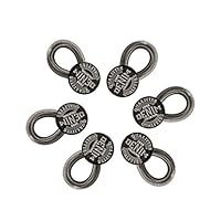 WedDecor Lot De 10 Rallonges De Bouton En Laiton élastique Sans Couture 17 Mm Pour Homme, Jean, Chemises, Peintures, Pantalons, Robes De Maternité