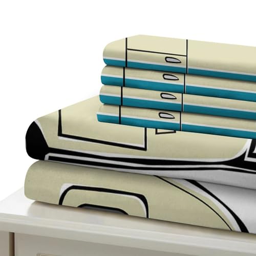 Housse de couette microfibre résistante 135x200 avec fermeture éclair - 7