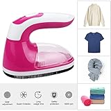 Cadrim - Rasoir Anti-bouloche Anti-peluche Électrique Remover Tissu Pull Laine Pour Chandails/Vêtements/Rideaux/Tapis 1* Lame de Rechange+2* Batterie+USB Rechargeable Portable