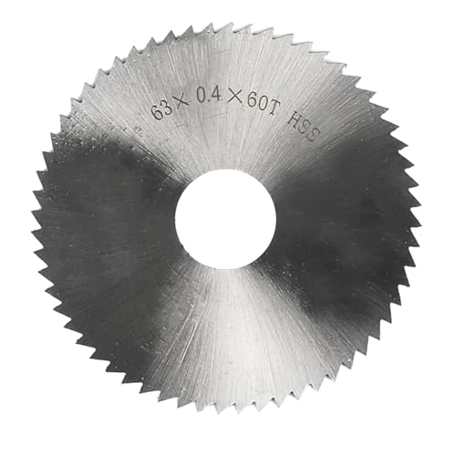 Lame de scie circulaire en acier 63mm pour supprimer les éclats sur bois et plastique