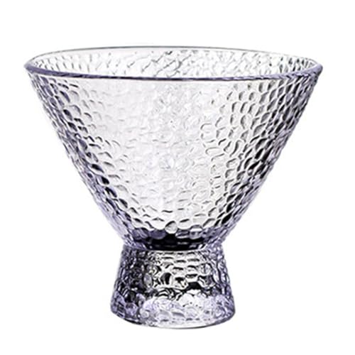 Alipis da Vino Trasparente con Bicchiere Martini in Vetro Cristallino e Hotel Design e Facile da