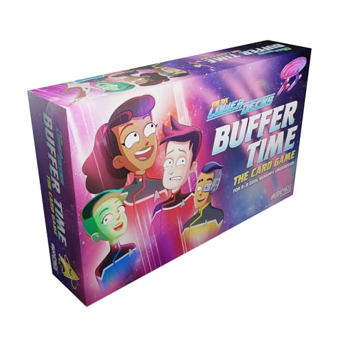 Modiphius Star Trek: Lower Decks Buffer Time Card Game - Complete Assignments in a Push-Your-Luck Strategy Game for Kids & Adults, Ages 14+, 2-6...
