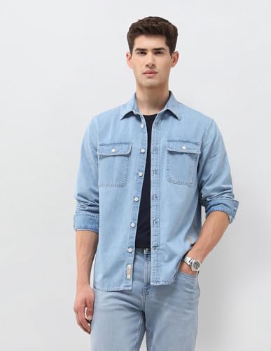 Image of U.s. Polo assn. Denim co. Men's Twill Relaxed fit Shirt