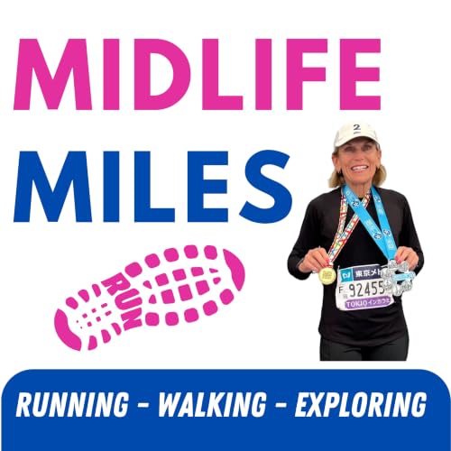 『Running, Walking, and Exploring: Midlife Miles』のカバーアート