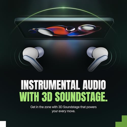 Image of Mivi DuoPods Infinity True Wireless Earbuds, 70H Playtime, 3D Soundstage, AI-ENC HD Calls, 13mm Drivers, AAC Audio, Bluetooth 5.3, IPX4, Made in India