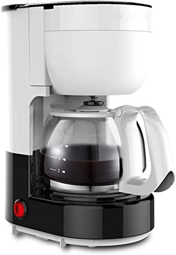 Langlebige 600W elektrische Filterkaffeemaschinen Haushaltskaffeemaschine 0,65 l elektrische Filterkaffeemaschine 6 Tassen Tee Kaffeekanne 220V