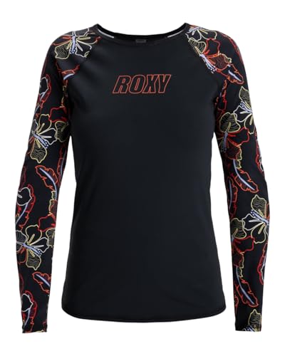 Camiseta de surf para mujer Roxy Active manga larga de lycra con protección solar