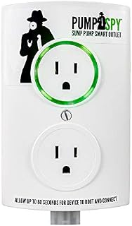 PumpSpy PSO1000 Wi-Fi Sump Pump Smart Outlet