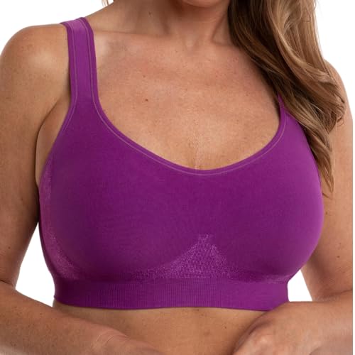 Image of Underoutfit Wireless Compression Everyday Bras for Women - Small to Plus Sizes