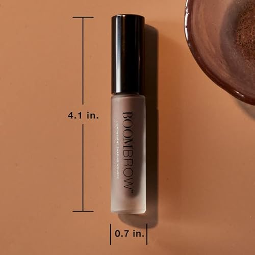Boom! By Cindy Joseph Cosmetics Boom Brow - Easy-To-Apply Lightweight Brow Mousse - Moisturizing, Subtle Definition, Volume, Shape & Color Enhancement (Medium Brown) #TOP2
