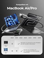 LISEN USB C auf für Magsafe 3 Ladekabel [2M 140W] Mcacbook Ladekabel Laptop-Zubehör Schnelllade für Macbook Air M2 M3 2023/2022,MacBook Pro 13 2023(M3,M2,14-16 inch),Weltraumgrau – Ansicht 4