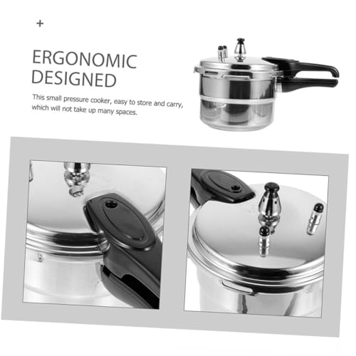 Olla a presión de aluminio grueso 0.01 L Garneck miniatura 7