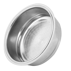 51 Mm Drukloos Filter, Koffiezetapparaat Filtermand Roestvrijstalen Herbruikbare Koffiemachinezeef voor De Longhi