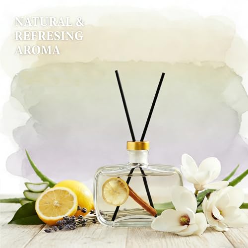 Difusor de varillas aromático con esencia de rosa 100 ml miniatura 3