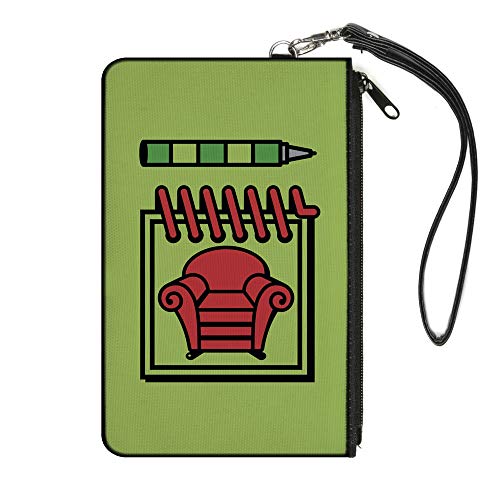 Buckle-Down Women's Standard Zip Wallet Blue's Clues Large, 8