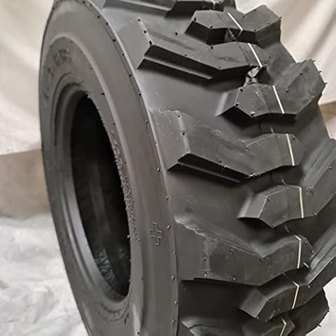 1 TIRE 12-16.5 14 PR NHS TL ROAD CREW DEEPER TREAD SKID STEER TIRE HEAVY DUTY Cover