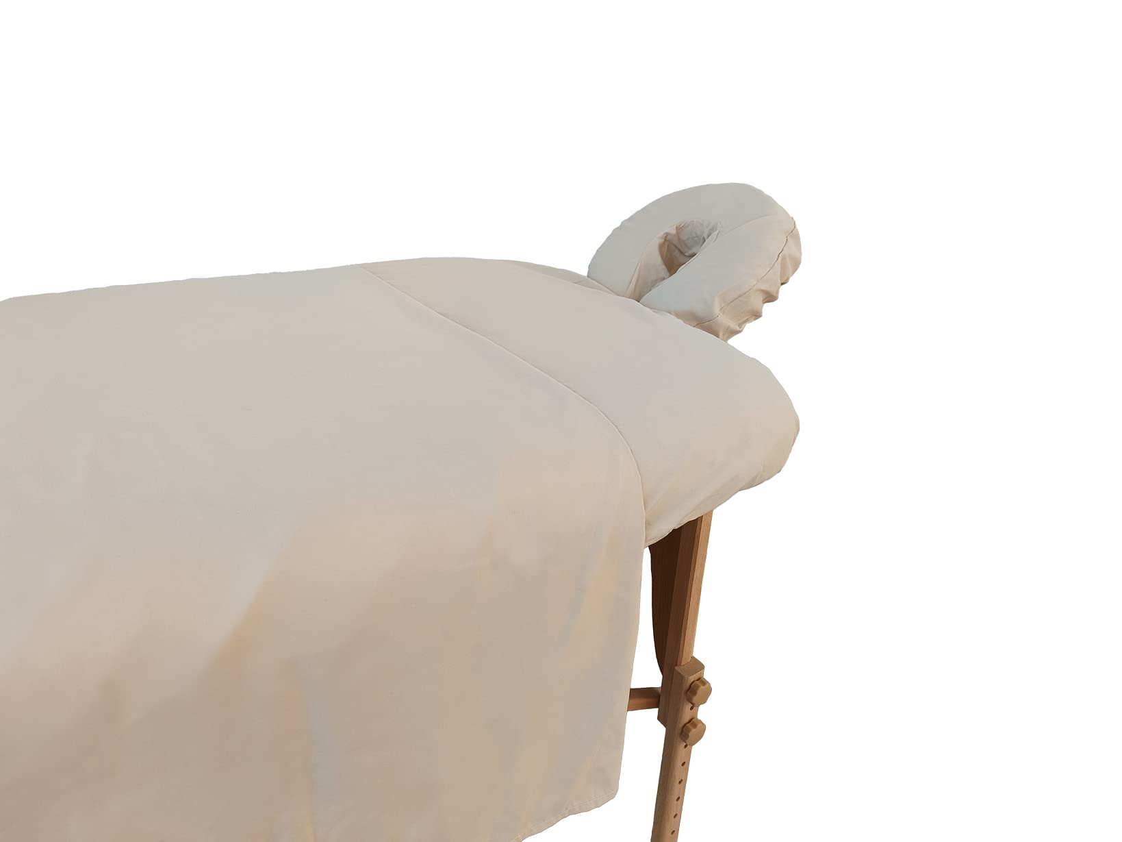 Fancystyle Pack of 6 Massage Sheet Set Silky Wrinkle Resistant Fitted Top Face Pillow Cover (Camel)-image-47