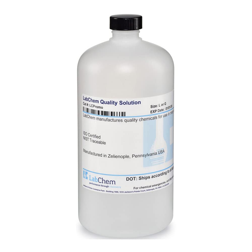 LabChem LC187732 Conductivity Standard, 2000umho/ cm, 1 L Volume