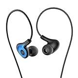 Venstone In Ear Earbuds Headphones with Mic and Remote Control Earphones For Smartphones, Best for Iphone (Blue)