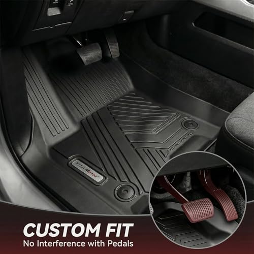 Image of YITAMOTOR Floor Mats for 2025 2026 Ram 1500 Crew Cab with 1st Bucket Seat