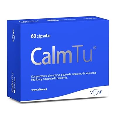 Vitae CalmTu 60 cápsulas | Valeriana, Pasiflora y Amapola de California | Gestión del estrés y ansiedad | Efecto tranquilizante | Sin efectos secundarios | Ya disponible en tu tienda friki favorita! En mundofriki.es! Vitae CalmTu 60 cápsulas | Valeriana, Pasiflora y Amapola de California | Gestión del estrés y ansiedad | Efecto tranquilizante | Sin efectos secundarios | Ya disponible en tu tienda friki favorita! En mundofriki.es!