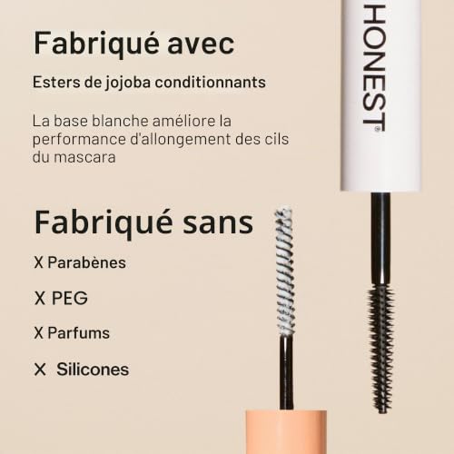 Honest Beauty Extreme Length Mascara + Lash Primer (6ml + 2ml) – vue 4