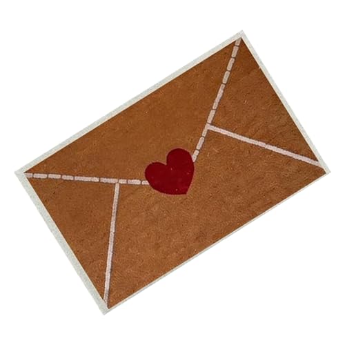 Valentijnsdag Deurmat - Hartvorm ef Deurmat | Envelop Deurmatt | Welkom Vloermatten | Voor Huiseigenaren�AEchtpaar�AFamilieapartem