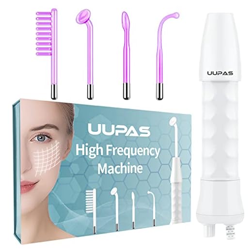 High Frequency Facial Machine, UUPAS Portable Handheld High Facial Frequency Wand Machine