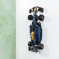 Brickify Soporte de pared compatible con Lego Technic Red Bull