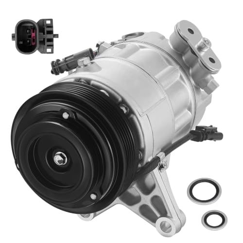 Image of BDFHYK 98586 Air Conditioning A /C Compressor Compatible with Buick LaCrosse 2012 V6 3.6L, Compatible with Cadillac SRX 2012-2016 V6 3.6L