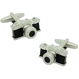 MasGemelos - Gemelos Camara de fotos Negra Cufflinks