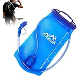 Depósito de Hidratación para Mochila | Almacenamiento Impermeable 1.5L/2L - Mochila de Hidratación Ligera | para Ciclismo Bicicleta Camping Caza Mochilero Hombres Mujeres