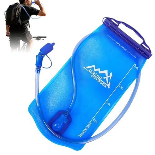 de agua para senderismo – Tanque 1.5L/2L impermeable | Bolsas de hidratación y reserva para mochila – para senderismo camping caza carreras escalada