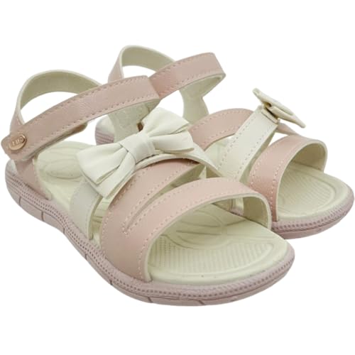 Sandália Klin Tic Tac Infantil 171204 Rosa/Off White
