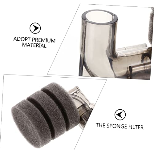 Glstoy 3 Pcs Fish Tank Filter Small Aquarium Filter Small Water Filter Pitcher Submersible Aquarium Filter Mini Submersible Sponge Filter Fish Tank Water Cleaner Submersible Foam Filter #TOP2