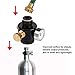 Airsoft PCP Paintball Tank Cylinder Adjustable Compressed Air Regulator Output Pressure 0-300psi 0.825-14NGO Thread