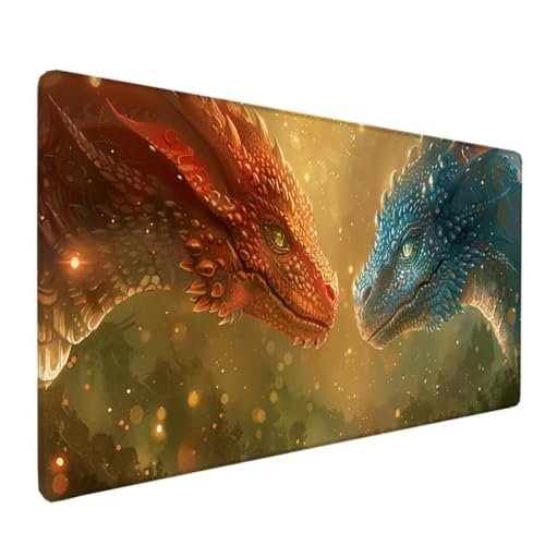 Tapis de souris gamer jaune pour aménager un grand bureau informatique de streamer et joueur