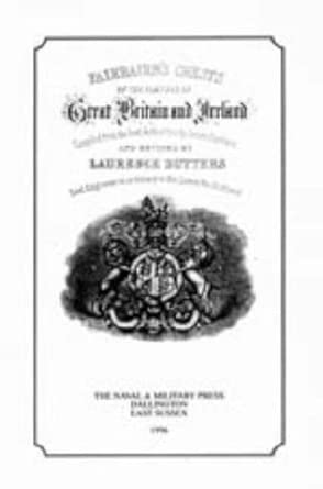 Fair-Bairn's Crests of Great Britain and Ireland Fair-Bairn's Crests of Great Britain and Ireland book cover