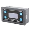 DROK Time Delay Relay 2pcs, DC 6-30V Timer Relay 12V 24V 0.01s-9999min 50mA Digital Timer Cycle Delay Switch Module AC 220V Power On-Off Controller with LCD Display Switch Button Case