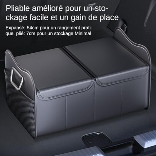 Organisateur de coffre pliable idéal pour road trip en berline - 3