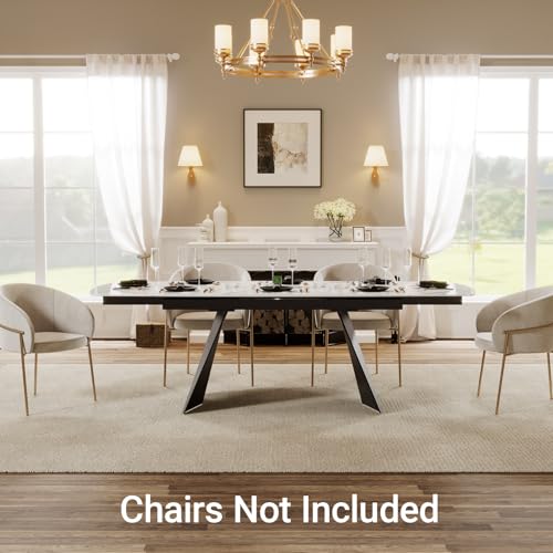 Expandable Dining Table with Leaf, 65