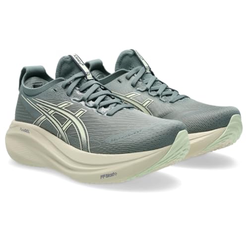 ASICS ASICS Women's Gel-Nimbus 27 Running Shoes, 12, Monument Blue/Whisper Green