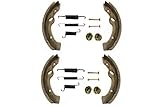(4) EZGO Brake shoes and Spring Kit for Ezgo 1997 and Up TXT, Medalist, Workhourse and ST350