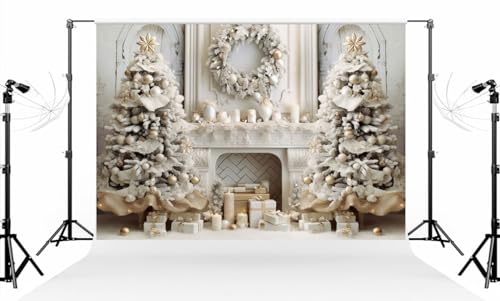 Toile de fond Noël sans plis Kate 3x2m pour éliminer les reflets en studio