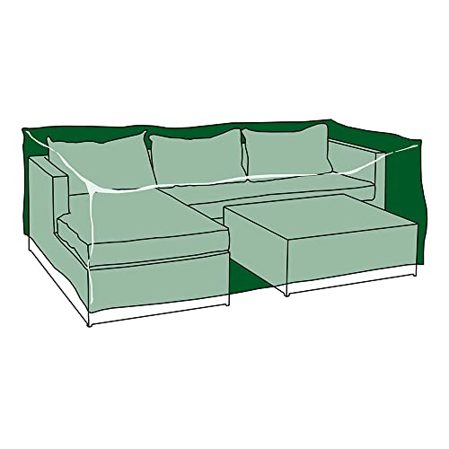 Funda Poliester Cubre Conjunto Jardin 300 X 200 X 80 Cm En Oferta Funda Protección Cubre Chaiselong+Mesa 300X200X80Cm